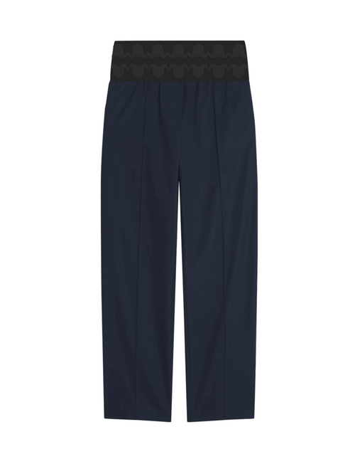 Band Cotton Pants (M)_ネイビー