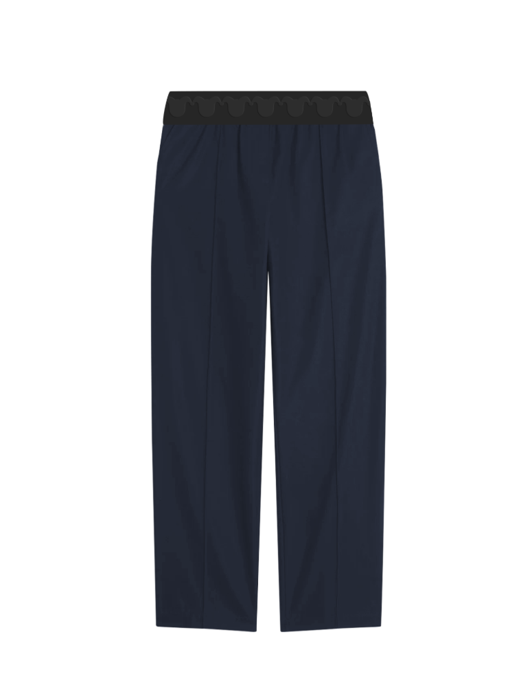 Band Cotton Pants (M)_ホワイト