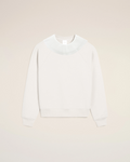 Pleated Ruff Sweatshirt_ホワイト