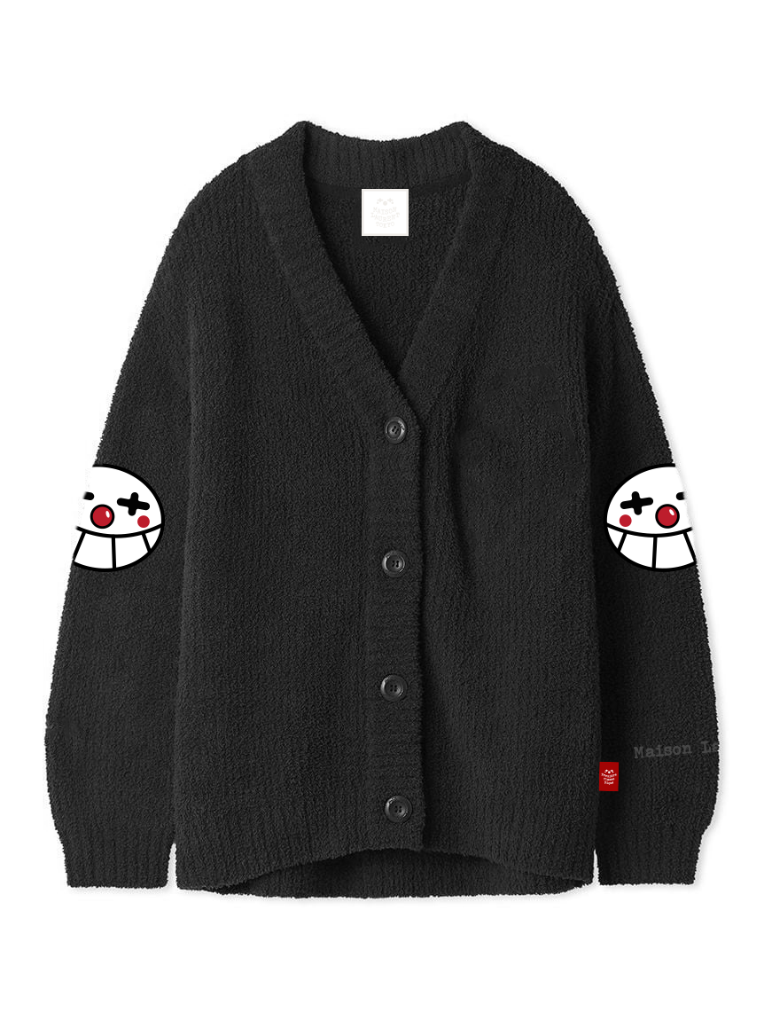 PQ_pique Cardigan_ブラック