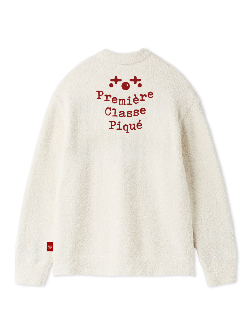 PQ_pique Cardigan_ブラック