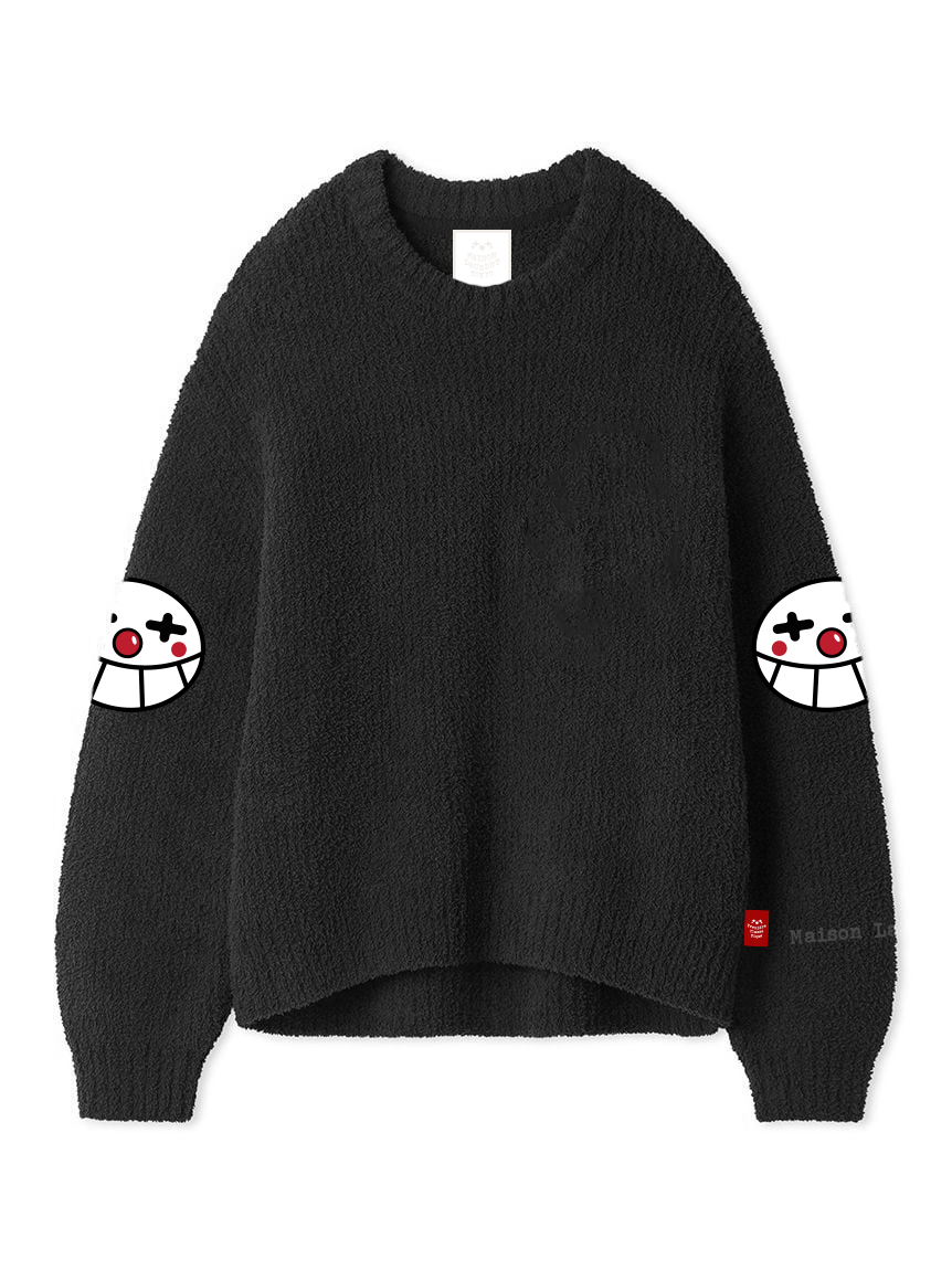 PQ_pique Sweatshirt_ブラック