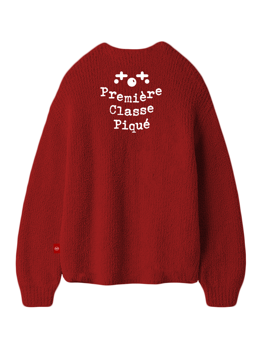 PQ_pique Sweatshirt_レッド