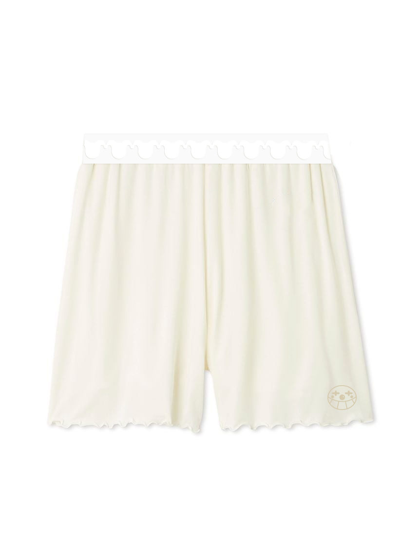 PQ_Wavy Hem Short pants