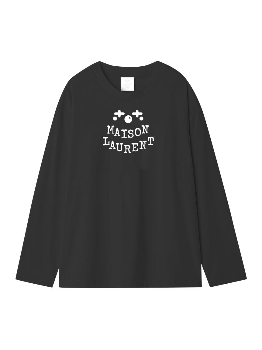 PQ_Long T-shirt_ブラック