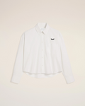 U-Cropped Shirt_ホワイト