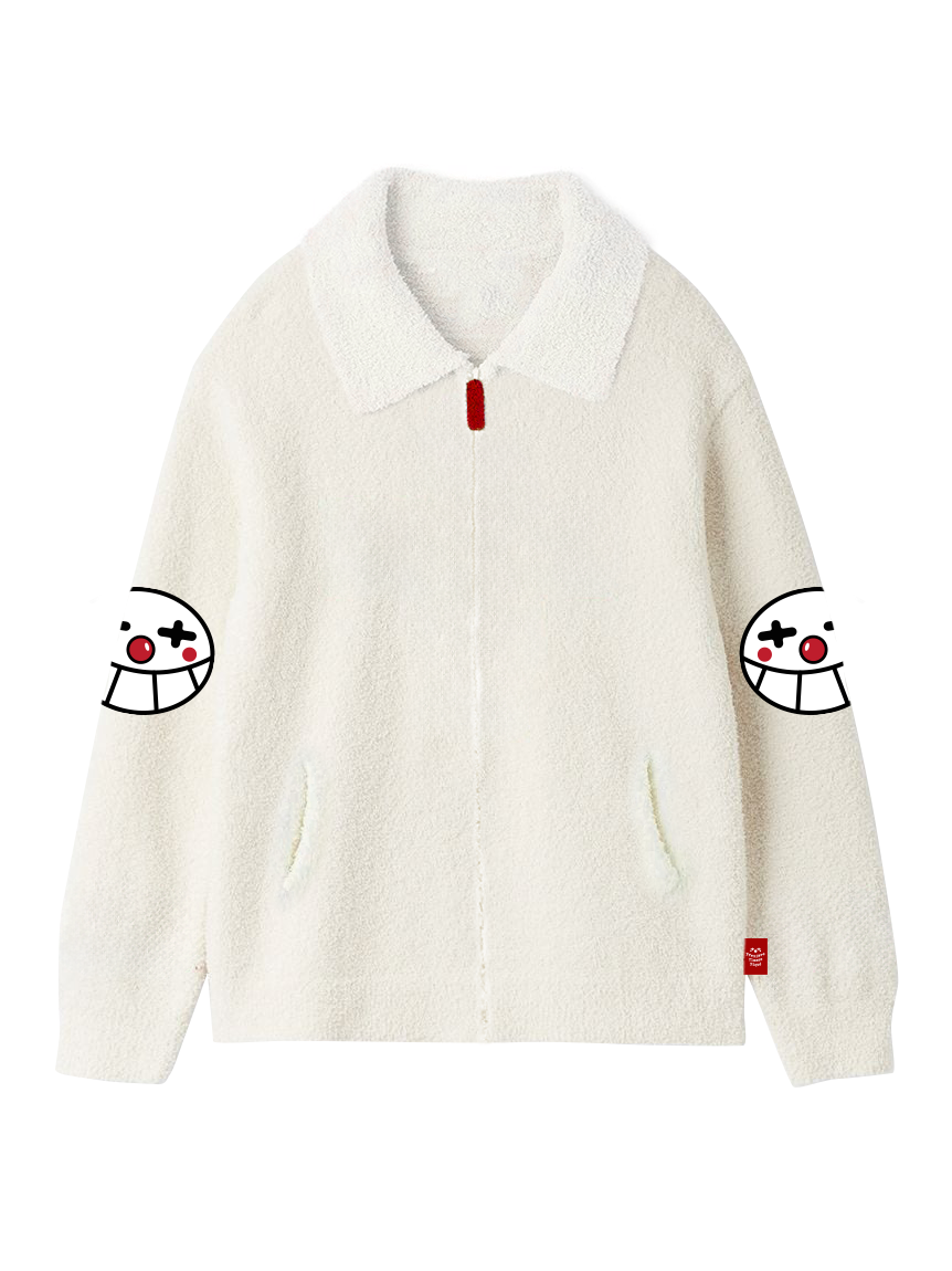 PQ_pique Zip up_レッド