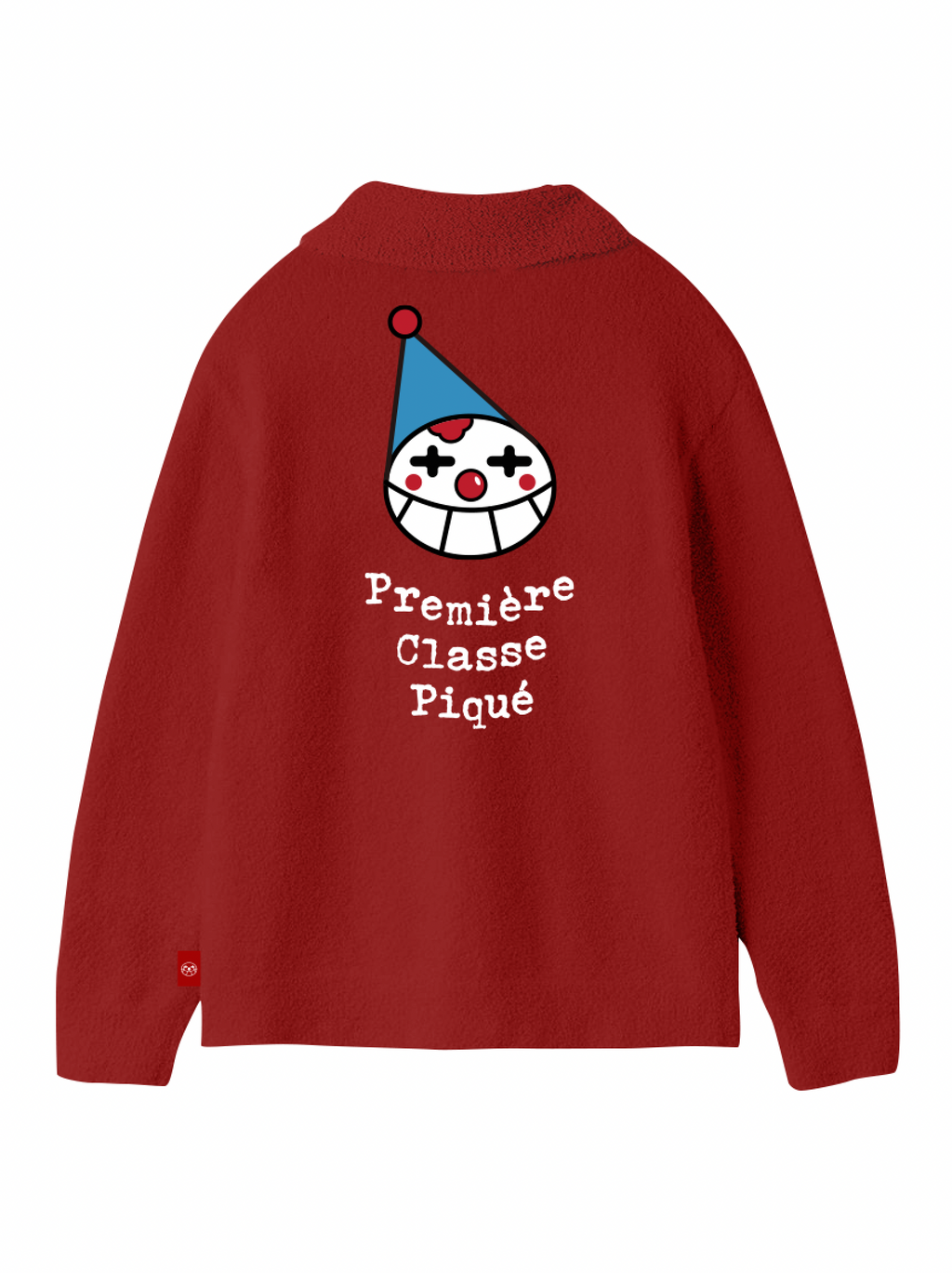 PQ_pique Zip up_グレー