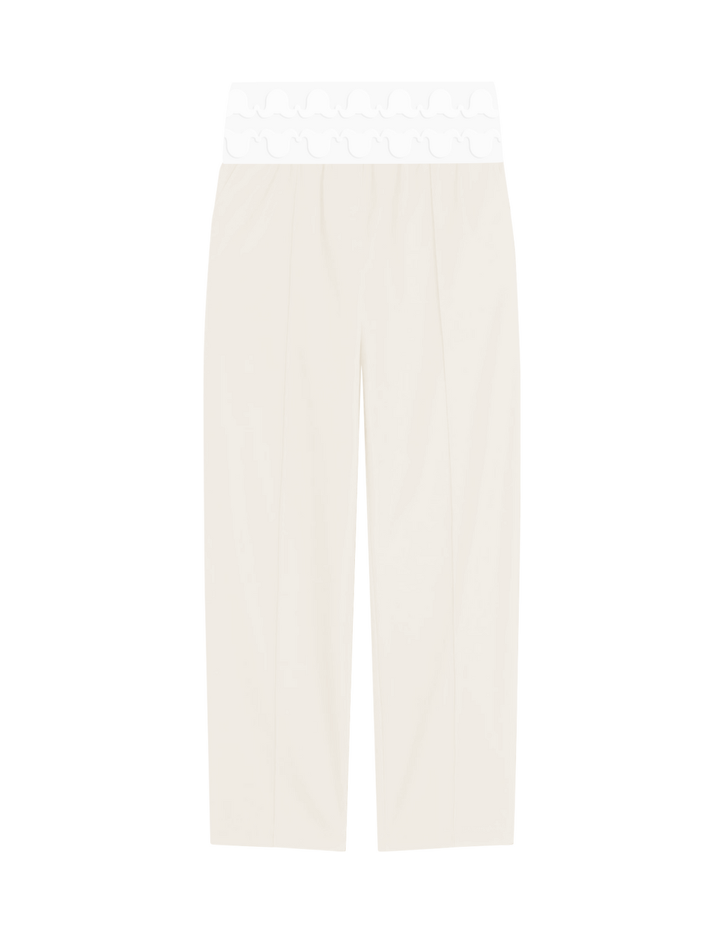 Band Cotton Pants (M)_ホワイト