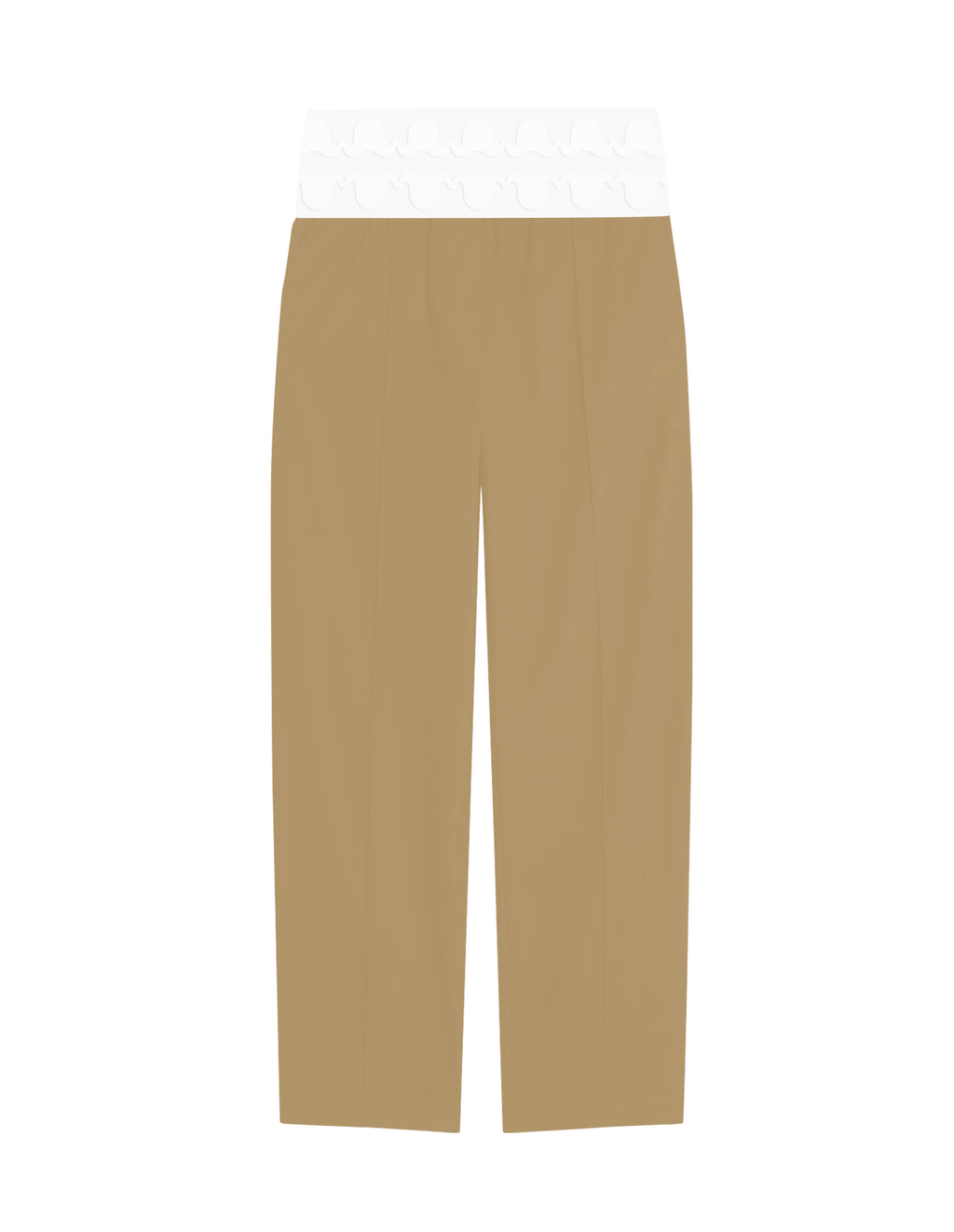 Band Cotton Pants (M)_ホワイト