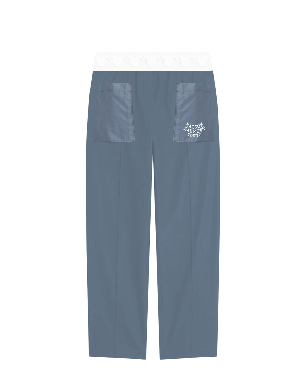 Band Cotton Pants (M)_ホワイト