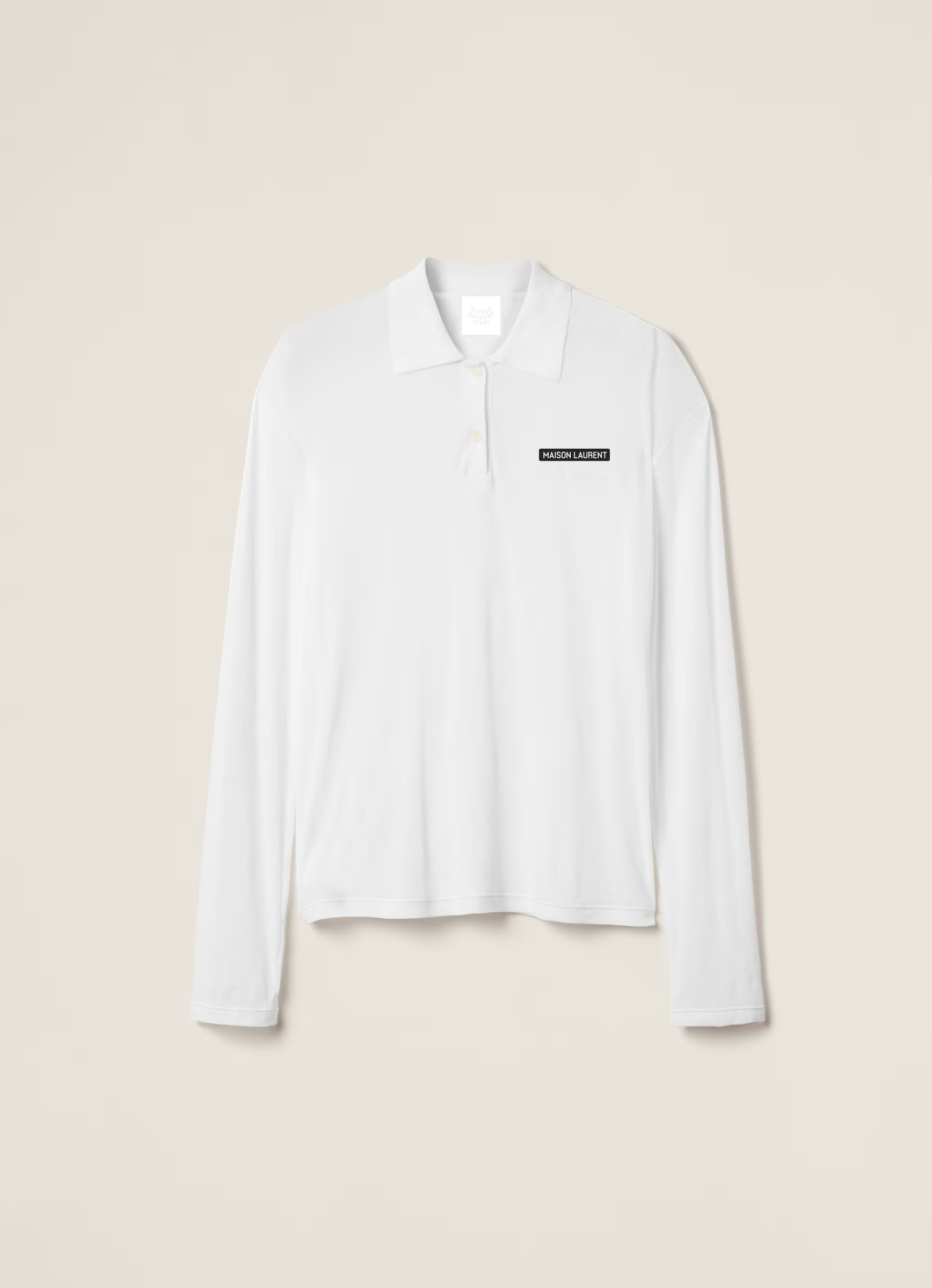 Jersey Polo Shirt_ホワイト