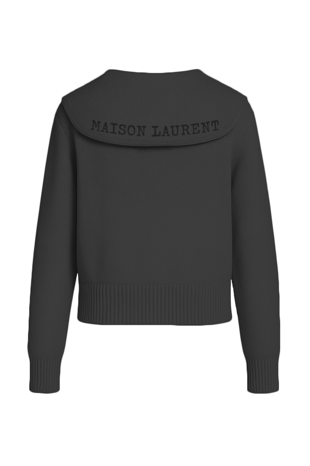 Laurent Cotton Cardigan_ブラック