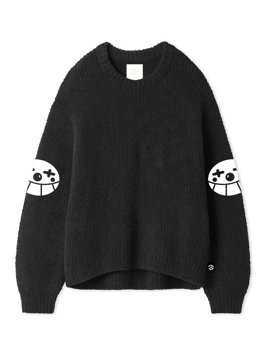 PQ_MLpique Sweatshirt_ブラック