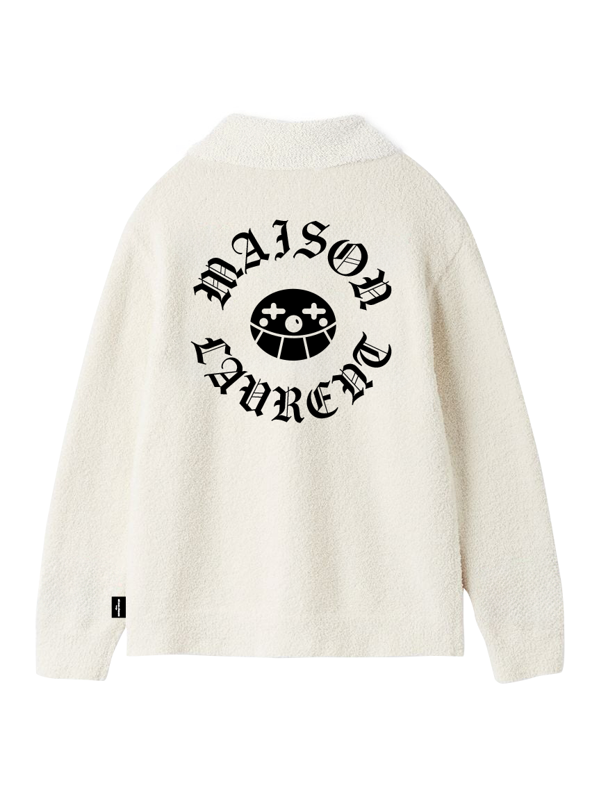 PQ_pique Zip up_ブラック