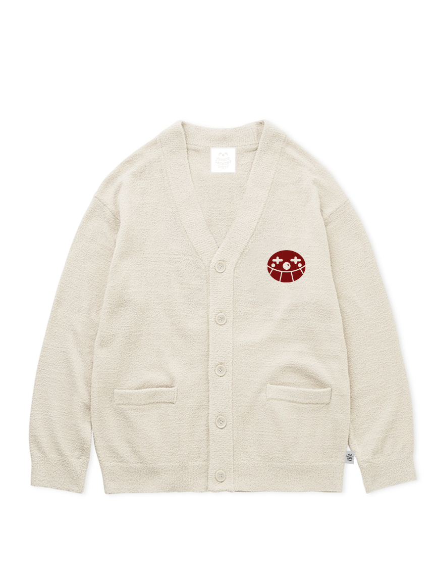 PQ_Soft Cardigan_レッド