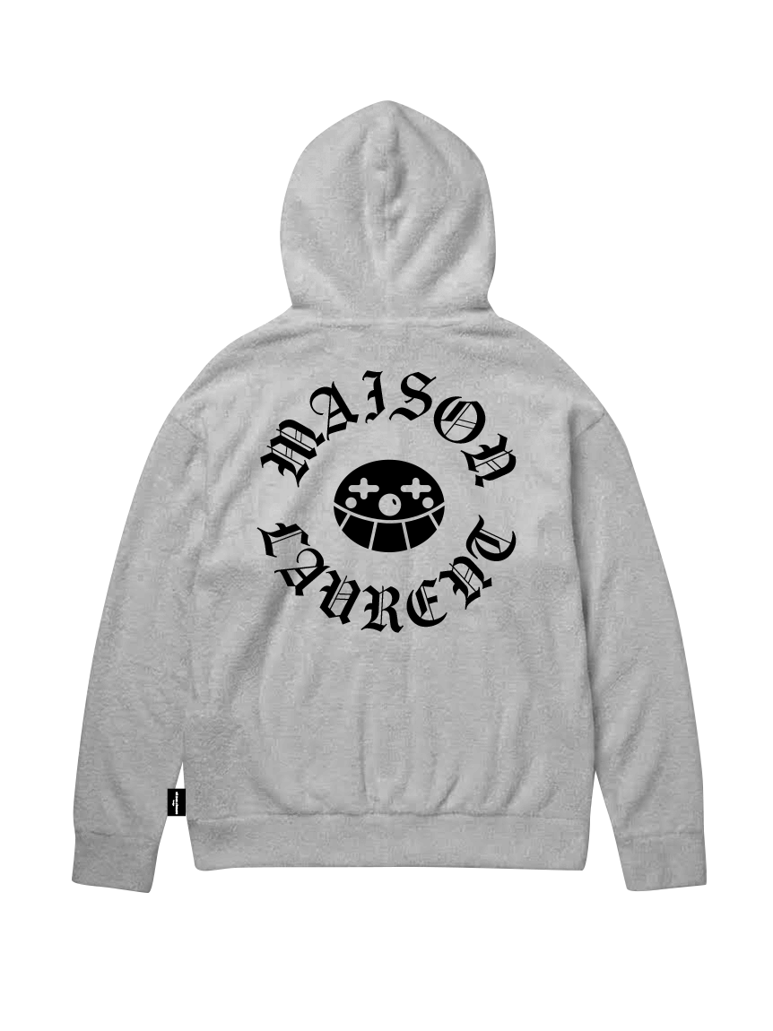 PQ_ML Zip-up hoodie_グレー