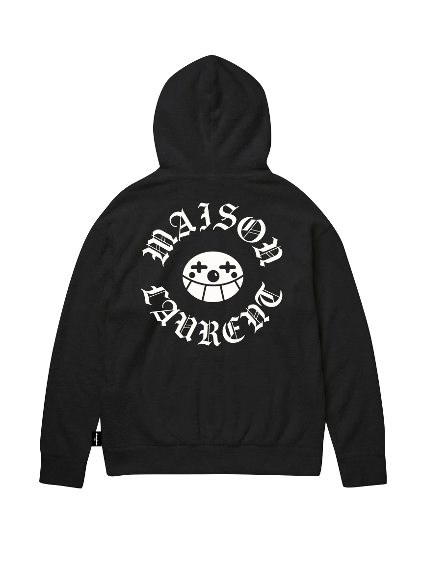 PQ_ML Zip-up hoodie_ブラック