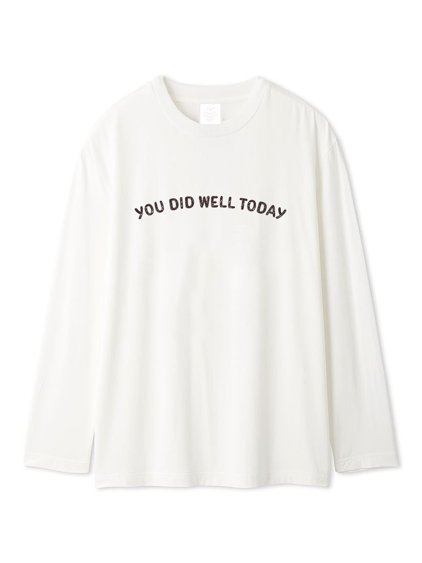 PQ doux Long T-shirt_グレー
