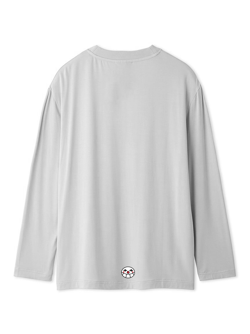 PQ doux Long T-shirt_グレー