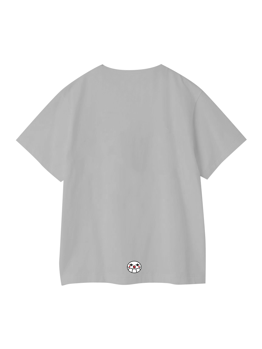 PQ doux ML T-shirt_グレー