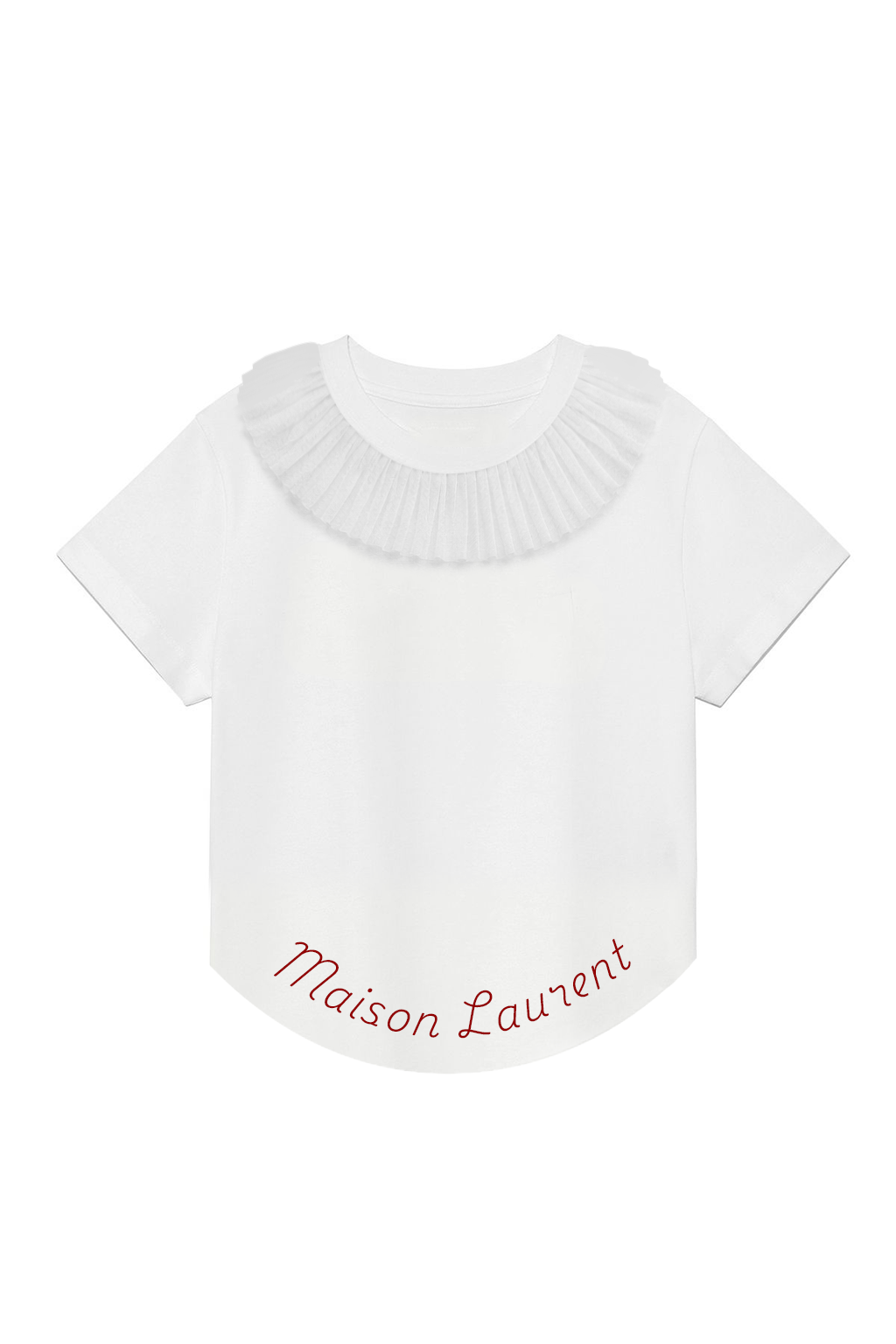 Ruff Round ML T-shirt_レッド