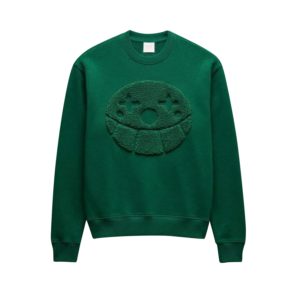 Bouclé Logo Sweatshirt_ピンク