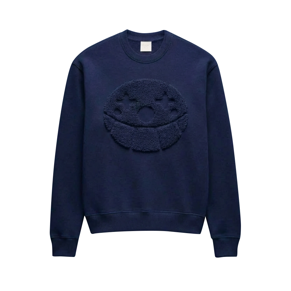 Bouclé Logo Sweatshirt_ピンク