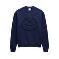 Bouclé Logo Sweatshirt_ネイビー
