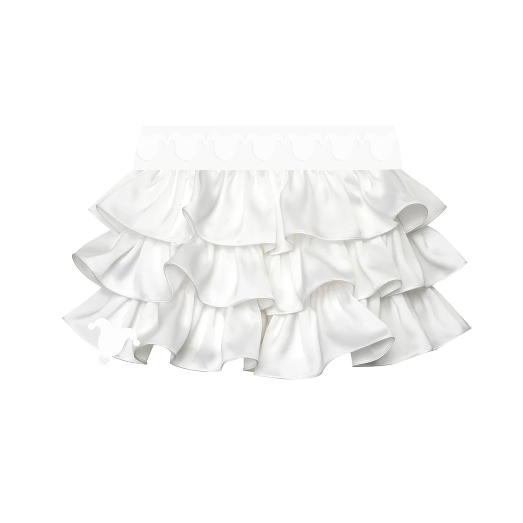 Frill Skirt_ブラック