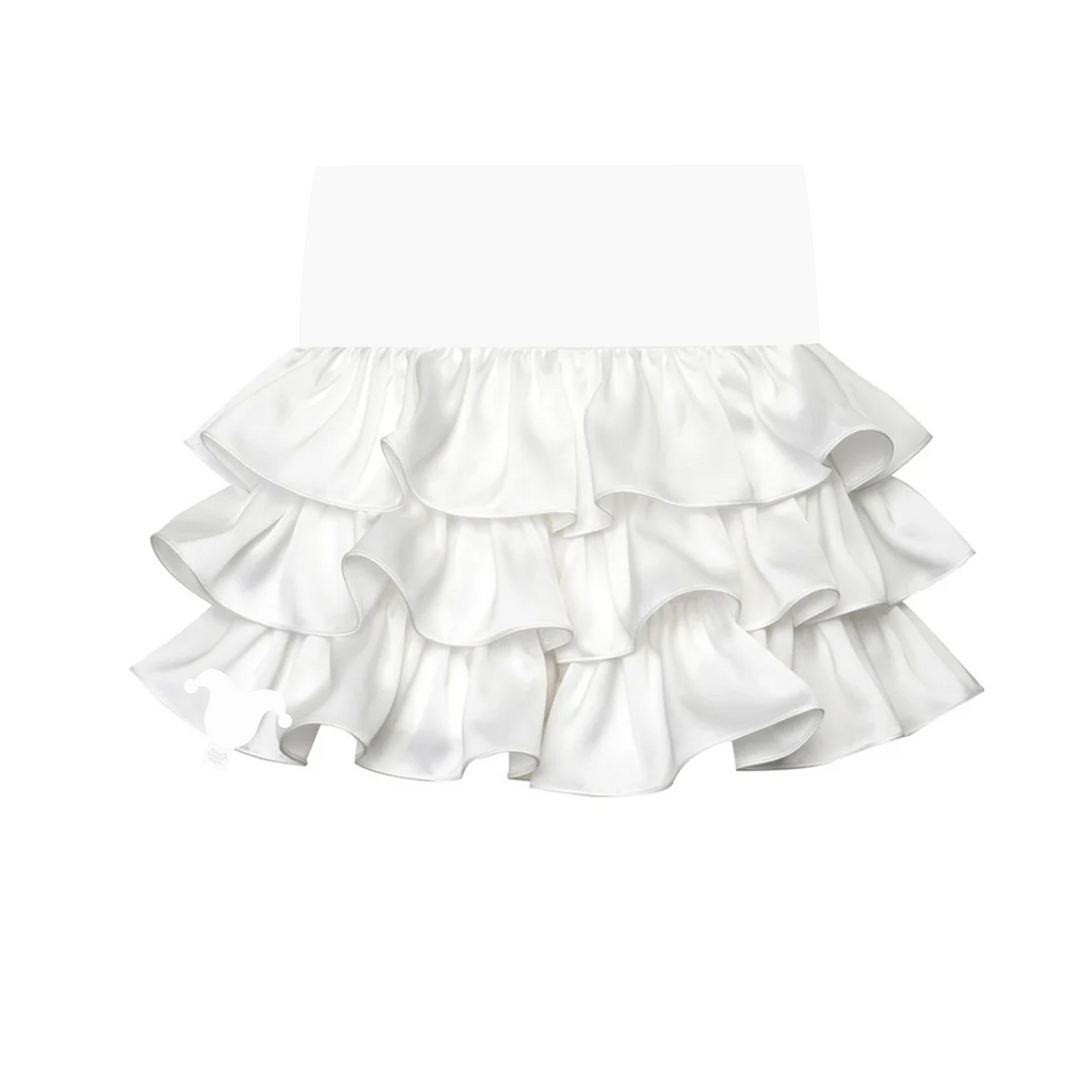 Frill Skirt_レッド