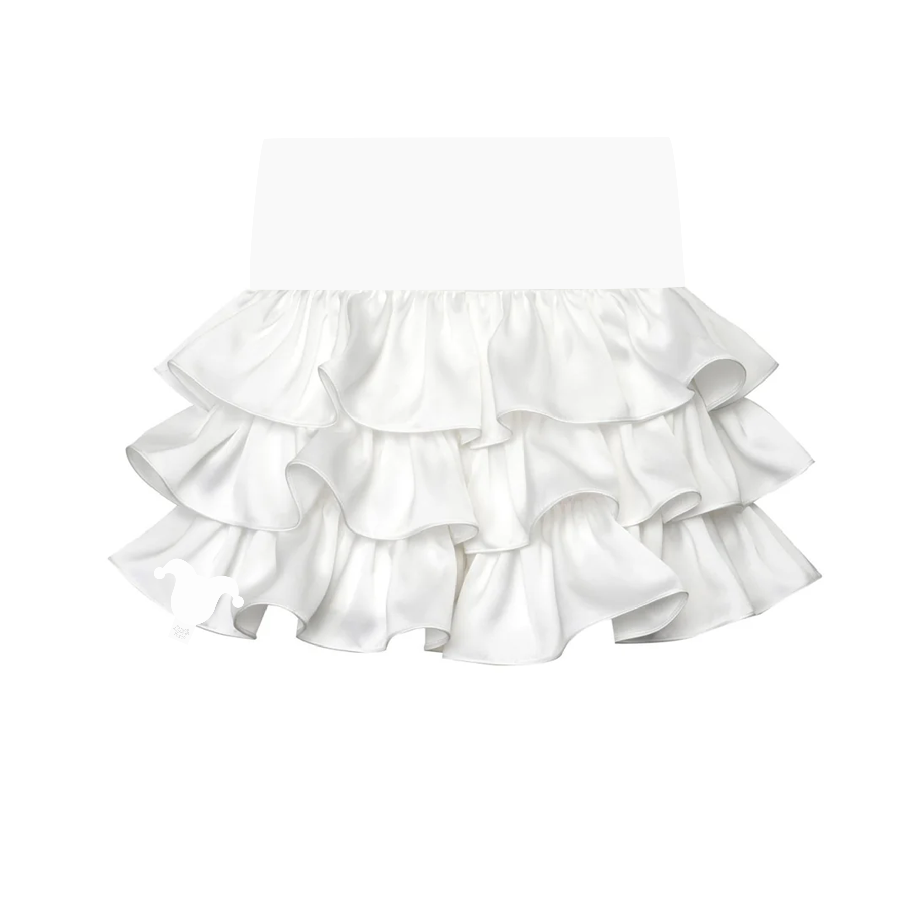 Frill Skirt_ブラック