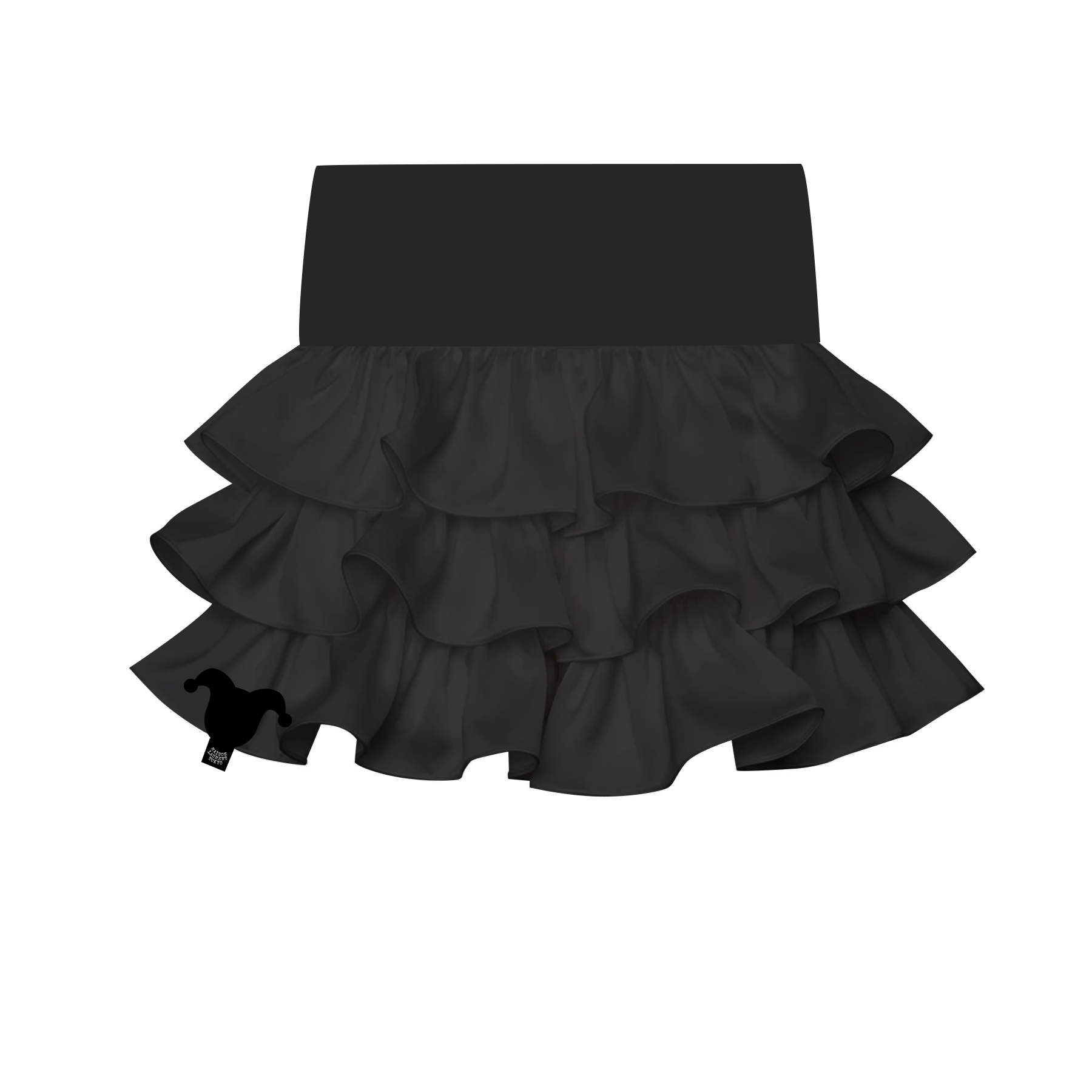 Frill Skirt_ブラック