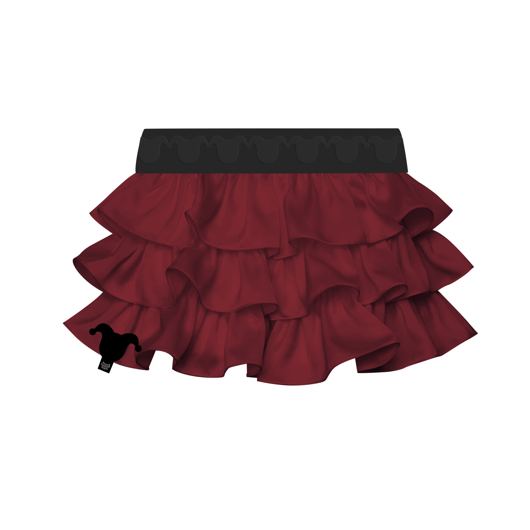 Frill Skirt_ブラック