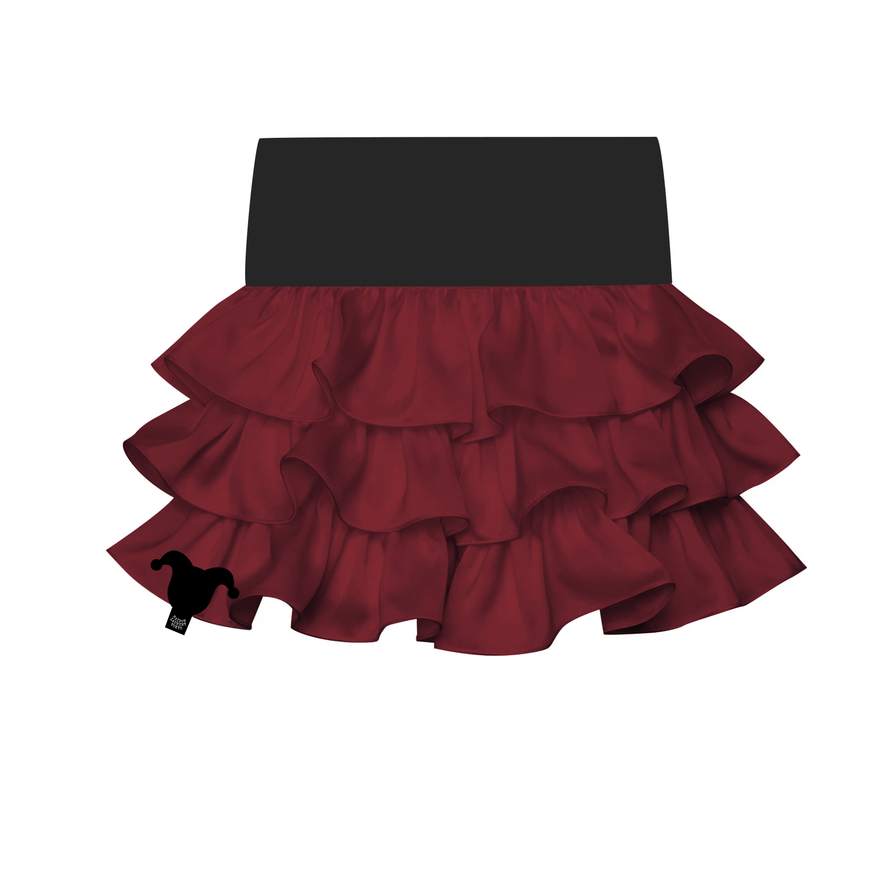 Frill Skirt_レッド