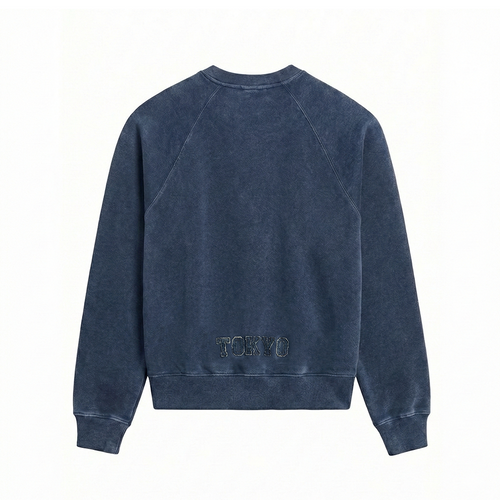 Appliqué Logo Sweatshirt_ネイビー