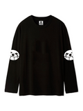 PQ doux ML Long T-shirt_ブラック