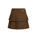 Borg Fleece Ruff Skirt_ブラウン