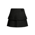 Borg Fleece Ruff Skirt_ブラック