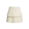 Borg Fleece Ruff Skirt_ホワイト