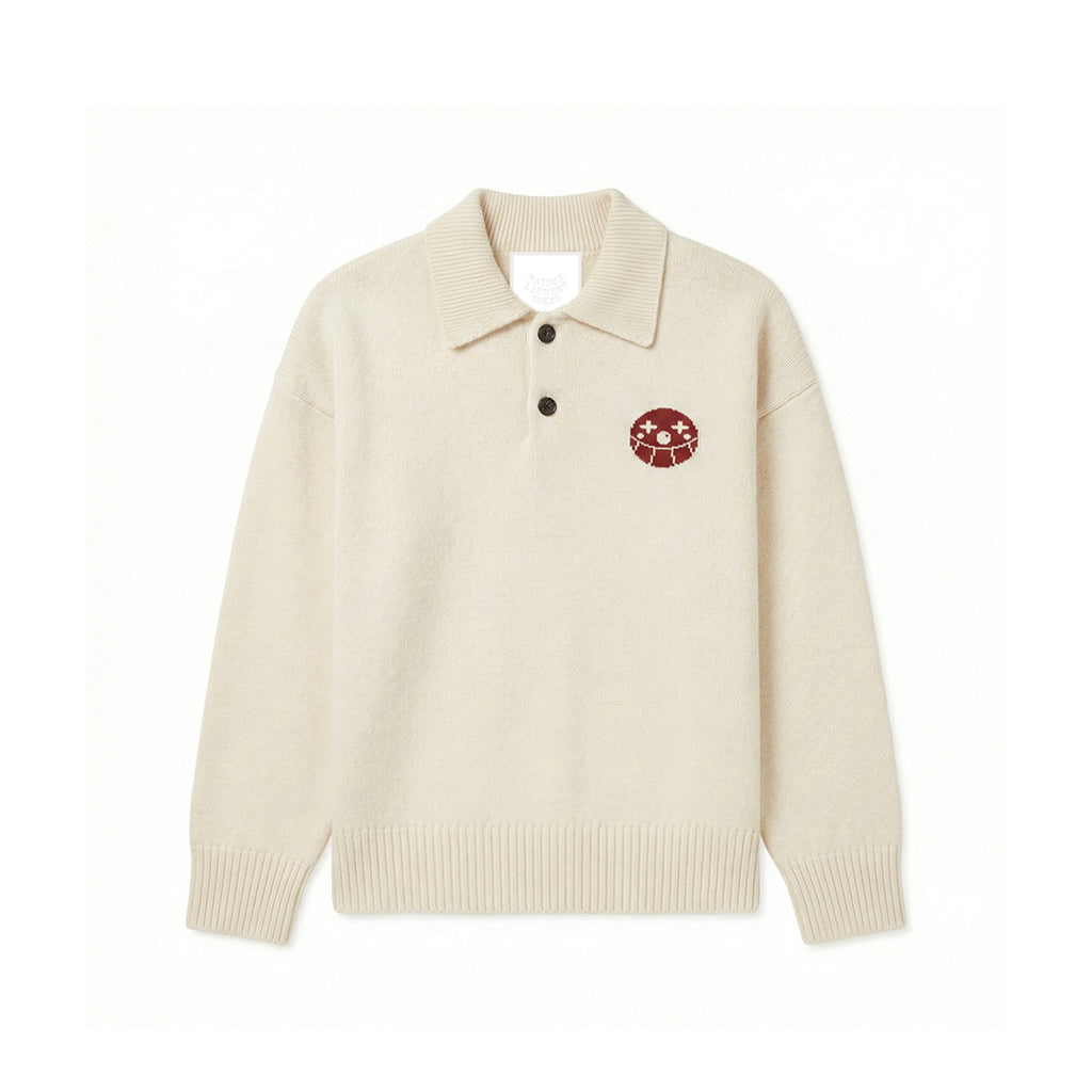 Knit Shirt_レッド
