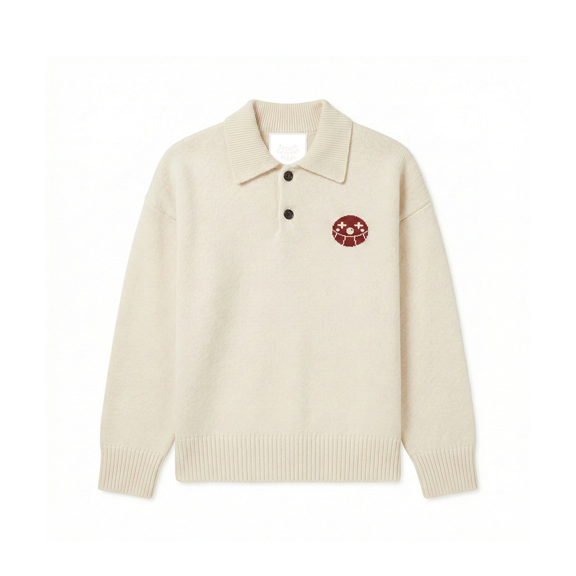 Knit Shirt_レッド