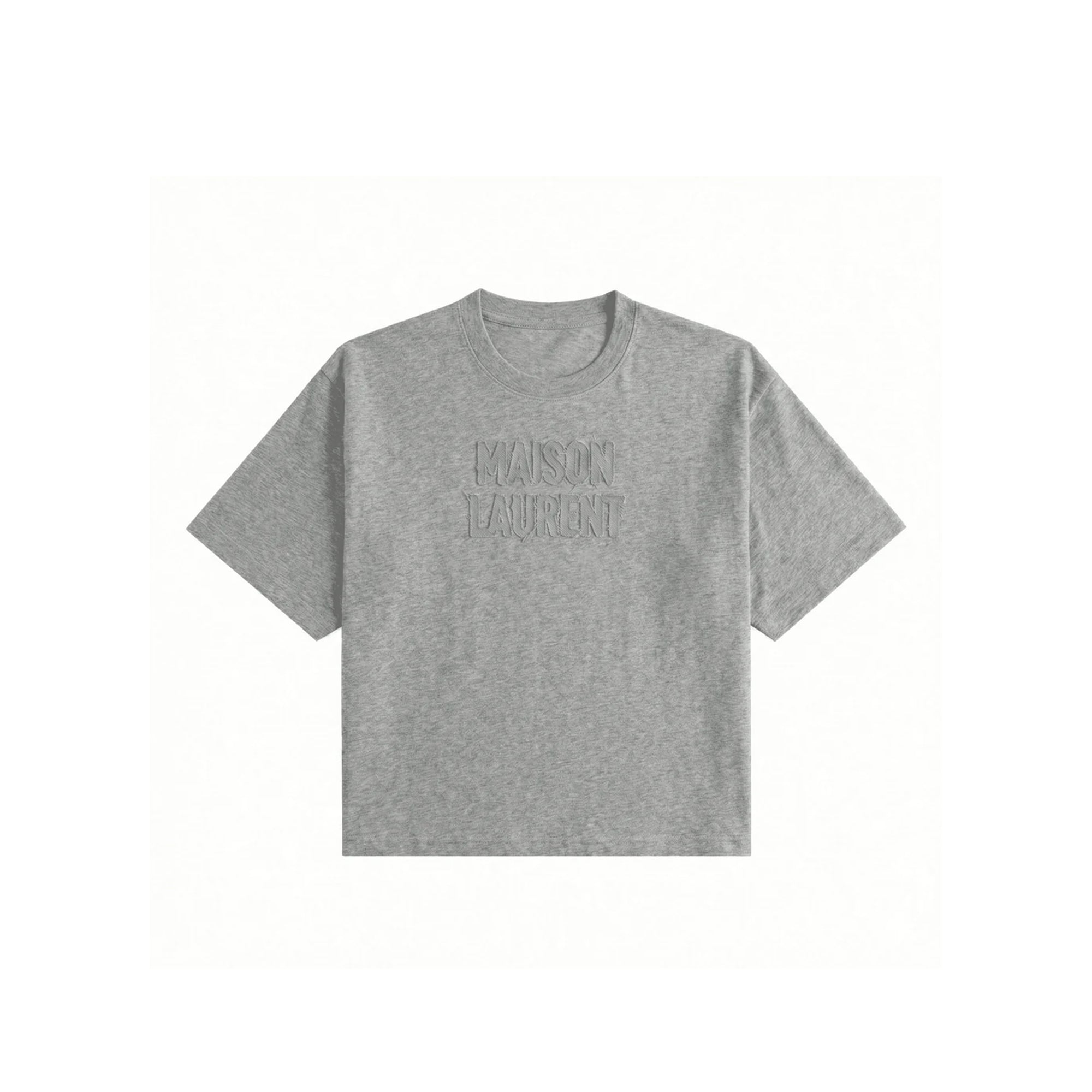 Logo T-shirt (M)_グレー