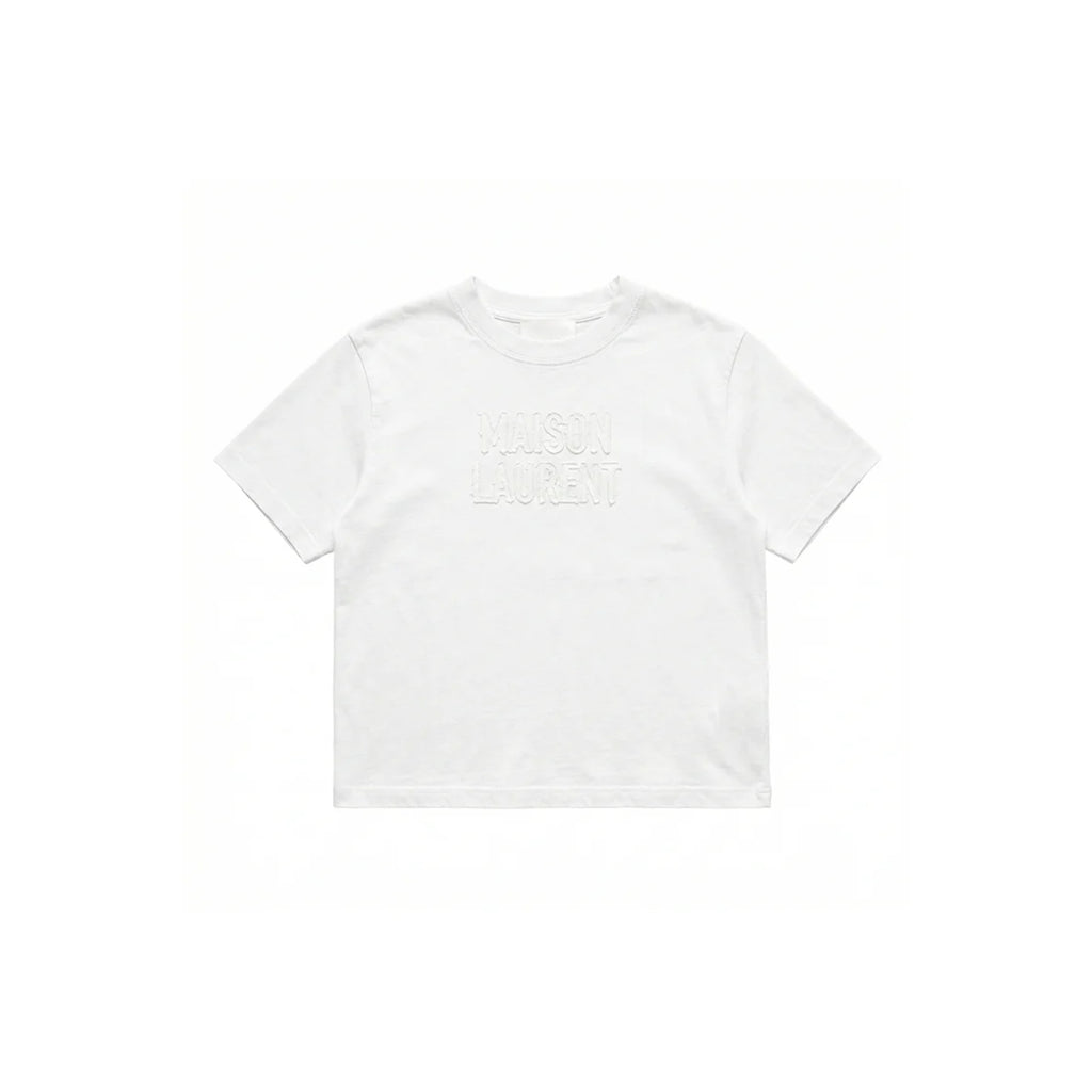 LOGO Appliqué T-shirt_グレー