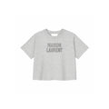LOGO Appliqué T-shirt_グレー