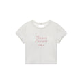 LOGO POINT T-shirt_レッド