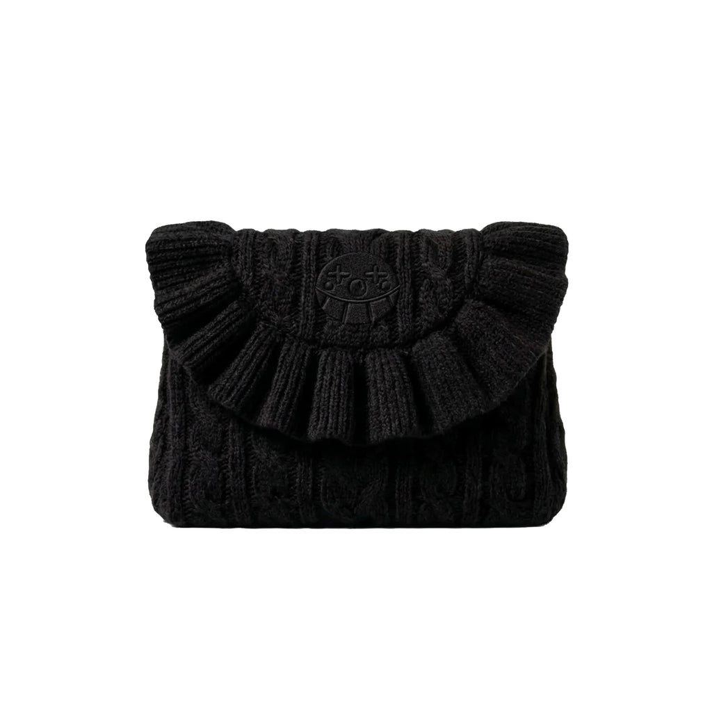 Ruff clutch bag_レッド