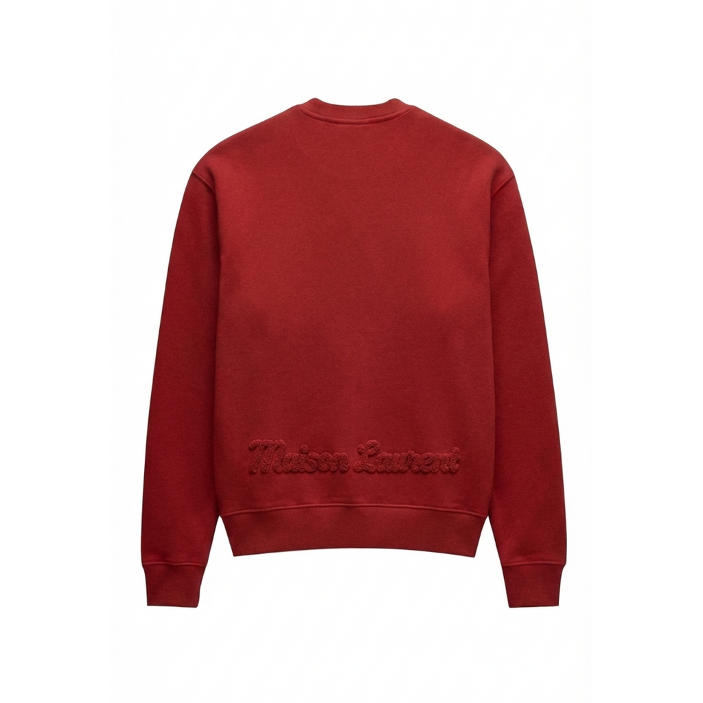 Bouclé Logo Sweatshirt_ピンク