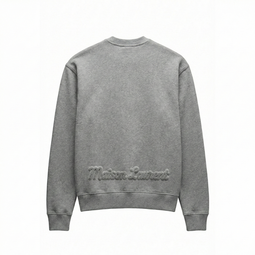 Bouclé Logo Sweatshirt_ピンク