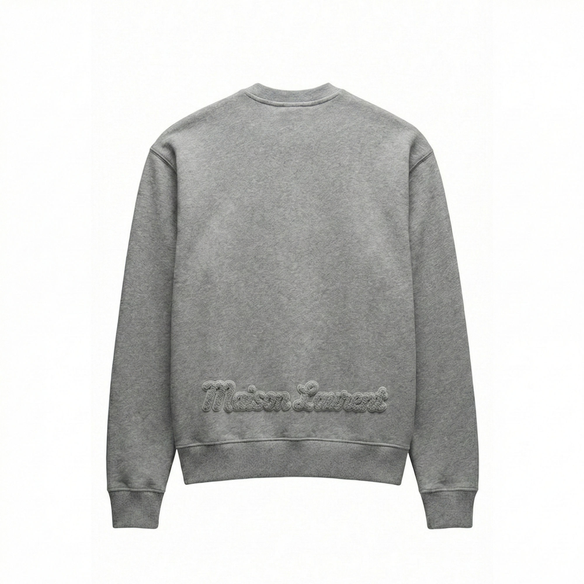 Bouclé Logo Sweatshirt_グレー